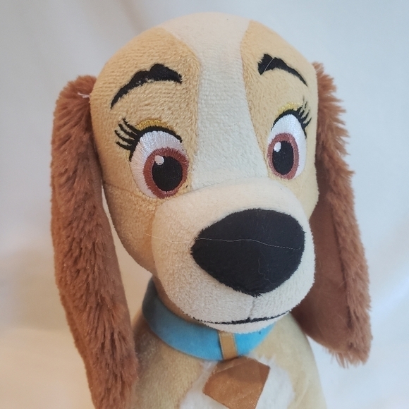 Disney Lady Plush Lady and the Tramp Toy Stuffed Animal - Picture 2 of 7